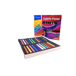 GISES PASTEL STAFFORD 24COLORES