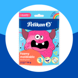 FOAMY MOLDEABLE PELIKAN 50GRS ROSA