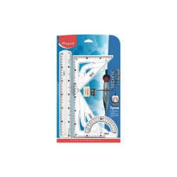 JUEGO GEOMETRIA PREMIUM TECHNIC METAL 7PZ