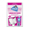 FORRO IDEAL LIBROS DE TEXTO 6AÑO CON 8PZ