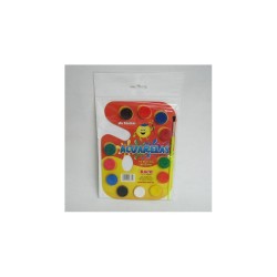 ACUARELAS BACO PALETA DE CARTON 12 COLORES