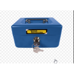 CAJA PARA DINERO PETIT DE METAL 15X12X8CMS PRINTAFORM