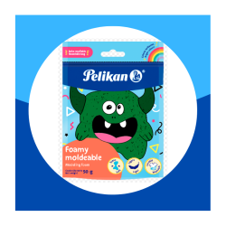 FOAMY MOLDEABLE PELIKAN 50GRS VERDE OBSCURO