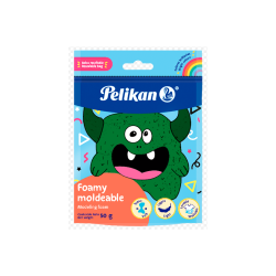 FOAMY MOLDEABLE PELIKAN 50GRS VERDE OBSCURO