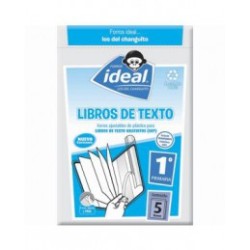 FORRO IDEAL LIBROS DE TEXTO 1 AÑO C/5PZ