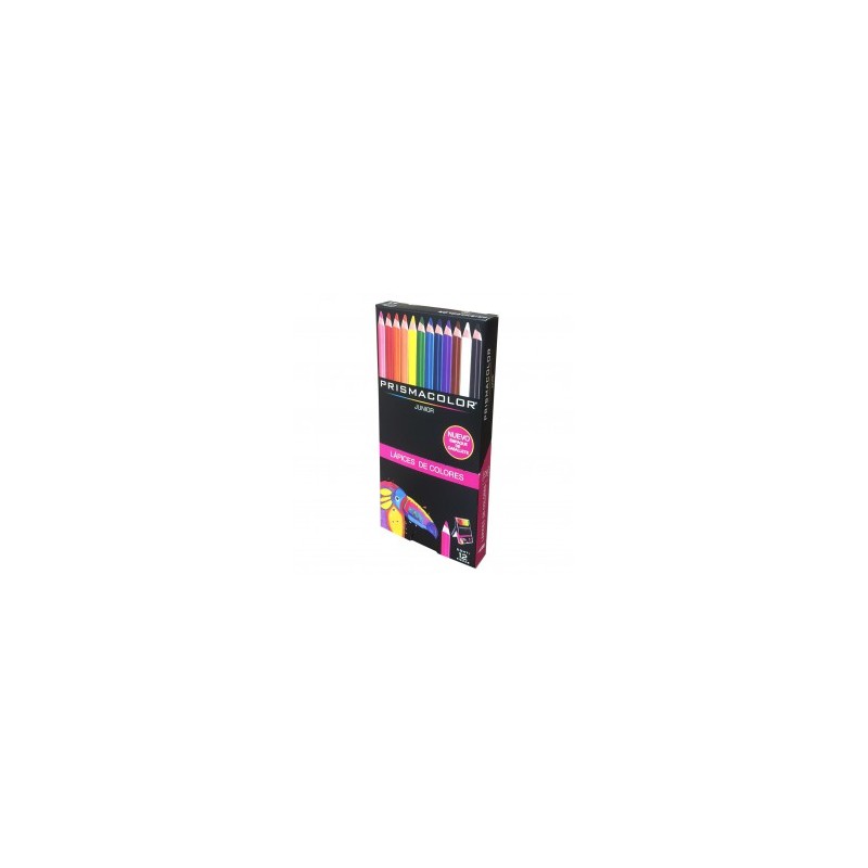 COLORES DE MADERA PRISMACOLOR JUNIOR 12PZ