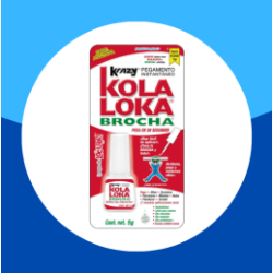 PEGAMENTO KRAZY KOLA LOKA 5GRS CON BROCHA