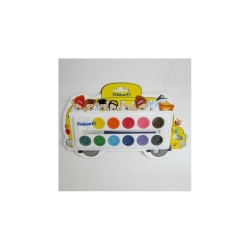 ACUARELAS ESCOLAR PELIKAN 12COLORES