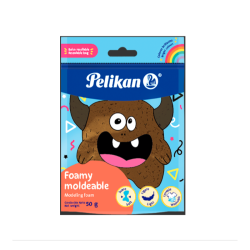 FOAMY MOLDEABLE PELIKAN 50GRS CAFE