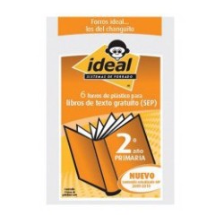 FORRO IDEAL LIBROS DE TEXTO 2DO AÑO C/5PZ