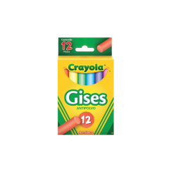 GISES COLORES CRAYOLA 12PZ COMPRIMIDO