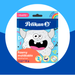 FOAMY MOLDEABLE PELIKAN 50GRS BLANCO