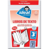 FORRO IDEAL LIBROS DE TEXTO 3AÑO CON 7PZ
