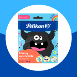 FOAMY MOLDEABLE PELIKAN 50GRS NEGRO