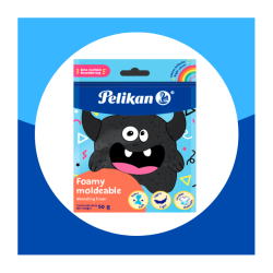 FOAMY MOLDEABLE PELIKAN 50GRS NEGRO