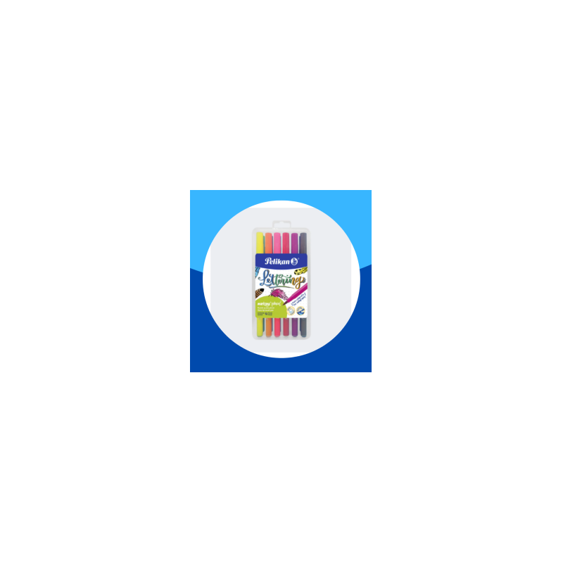 PLUMIN MARKANA PINCEL PELIKAN 12COLORES