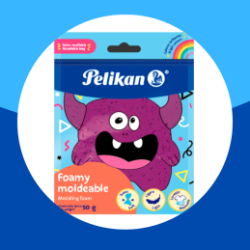 FOAMY MOLDEABLE PELIKAN 50GRS VIOLETA