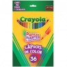 COLORES DE MADERA CON 36CLS LARGOS