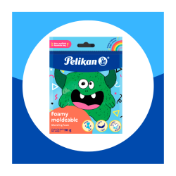FOAMY MOLDEABLE PELIKAN 50GRS VERDE CLARO