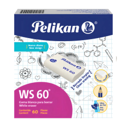 GOMA WS 60 PELIKAN BLANCA|