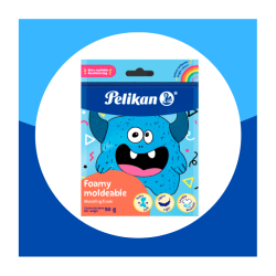 FOAMY MOLDEABLE PELIKAN 50GRS AZUL CLARO
