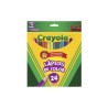 COLORES CRAYOLA DE MADERA 24 PIEZAS LARGOS