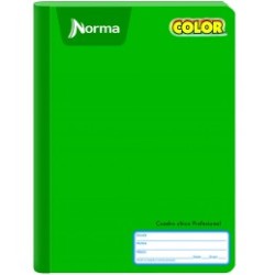 CUADERNO PROFESIONAL COSIDO NORMA COLOR 360 C5MM 100H