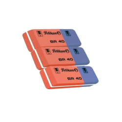 GOMA BR 40 PELIKAN AZUL CON ROJO