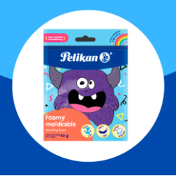 FOAMY MOLDEABLE PELIKAN 50GRS MORADO