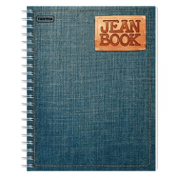 CUADERNO PROFESIONAL NORMA JEAN BOOK 100H CUADRO CHICO ESPIRAL