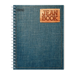 CUADERNO PROFESIONAL NORMA JEAN BOOK 100H CUADRO CHICO ESPIRAL
