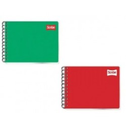 CUADERNO ITALIANO ESPIRAL 100H CLASICO CUADRO CHICO