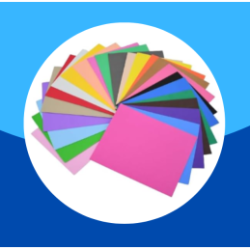 FOAMY TAMAÑO CARTA LISO COLORES VARIAS