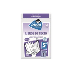 FORROS IDEAL LIBROS DE TEXTO 5 AÑO CON 9PZ