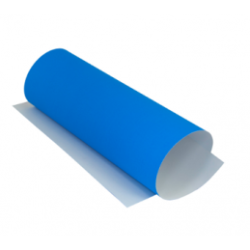 CARTULINA FLUORESCENTE IMPERIAL 47.5X66CMS. AZUL