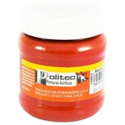 PINTURA CARTEL POLITEC L 300 250ML 305 ROJO OXIDO