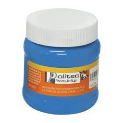 PINTURA CARTEL POLITEC L300 250ML 310 AZUL COBALTO