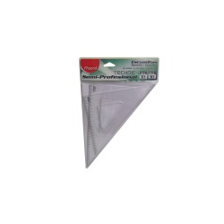 JUEGO DE ESCUADRAS MAPED 30CMS CON GRADUACION SEMI PROFESIONAL