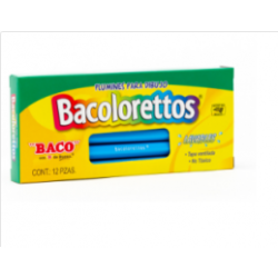 PLUMIN BACOLORETTOS AZUL CLARO BACO