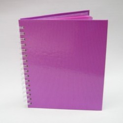 CUADERNO FRANCES ESPIRAL DOBLE 100H RAYA ARCOIRIS PRINTAFORM