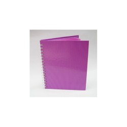 CUADERNO FRANCES ESPIRAL DOBLE 100H RAYA ARCOIRIS PRINTAFORM