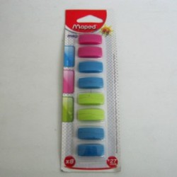 IMANES MAPED RECTANGULO DE 27MM BLISTER CON 8PZ