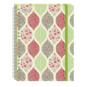 LIBRETA A6 PLUS FLORAL 100H RAYA PRINTAFORM