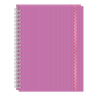 CUADERNO PROFESIONAL ESPIRAL DOBLE 100H C7MM ARCOIRIS PRINTAFORM