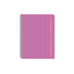 CUADERNO PROFESIONAL ESPIRAL DOBLE 100H C7MM ARCOIRIS PRINTAFORM