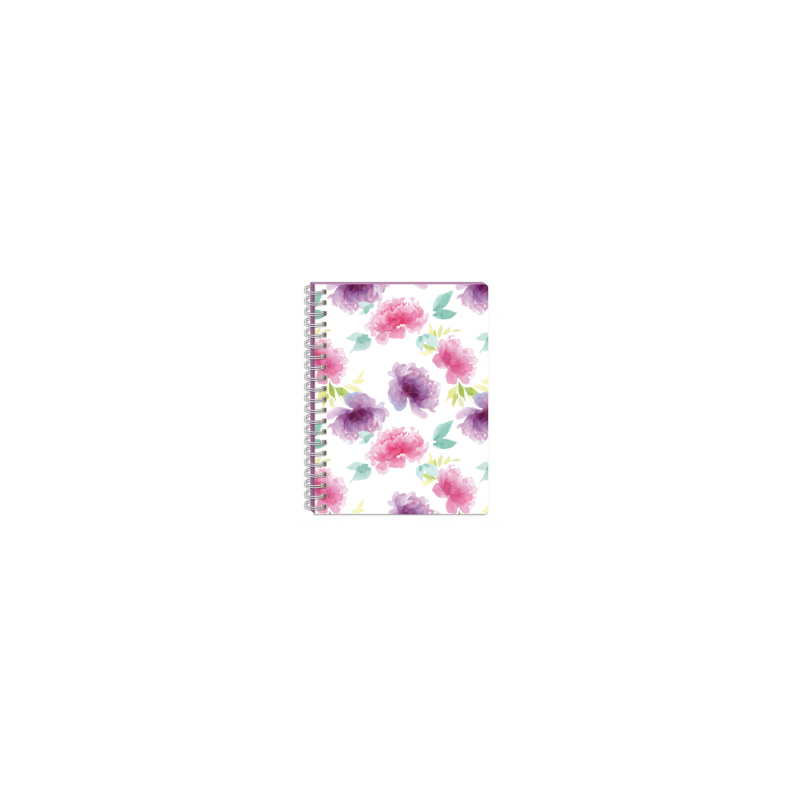 CUADERNO PROFESIONAL ESPIRAL DOBLE 100H RAYA FLORAL PRINTAFORM