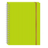 CUADERNO PROFESIONAL ESPIRAL DOBLE 100H RAYA ARCOIRIS PRINTAFORM