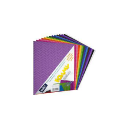 FOAMY CARTA ONDULADO COLORES SAIRA (PIEZA)