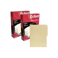 FOLDER DE CARTULINA CARTA CREMA OXFORD