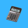 CALCULADORA DE ESCRITORIO CASIO 12DIGITOS (PIEZA)